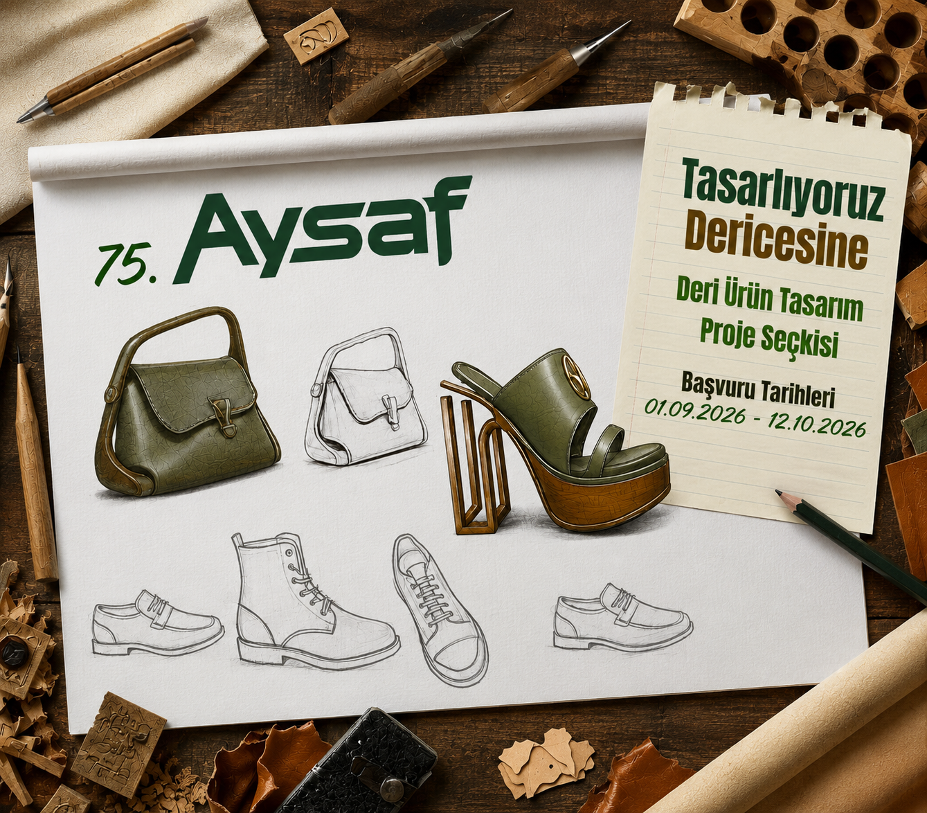 Young designers’ leather selection at AYSAF